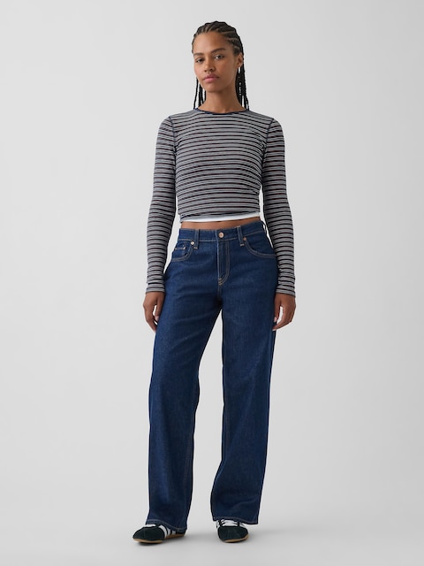 Curvy Low Rise '90s Loose Jeans