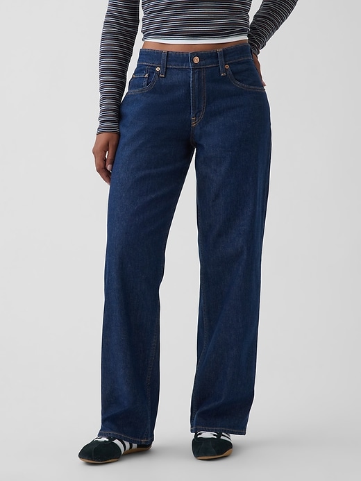 Image number 2 showing, Curvy Low Rise '90s Loose Jeans