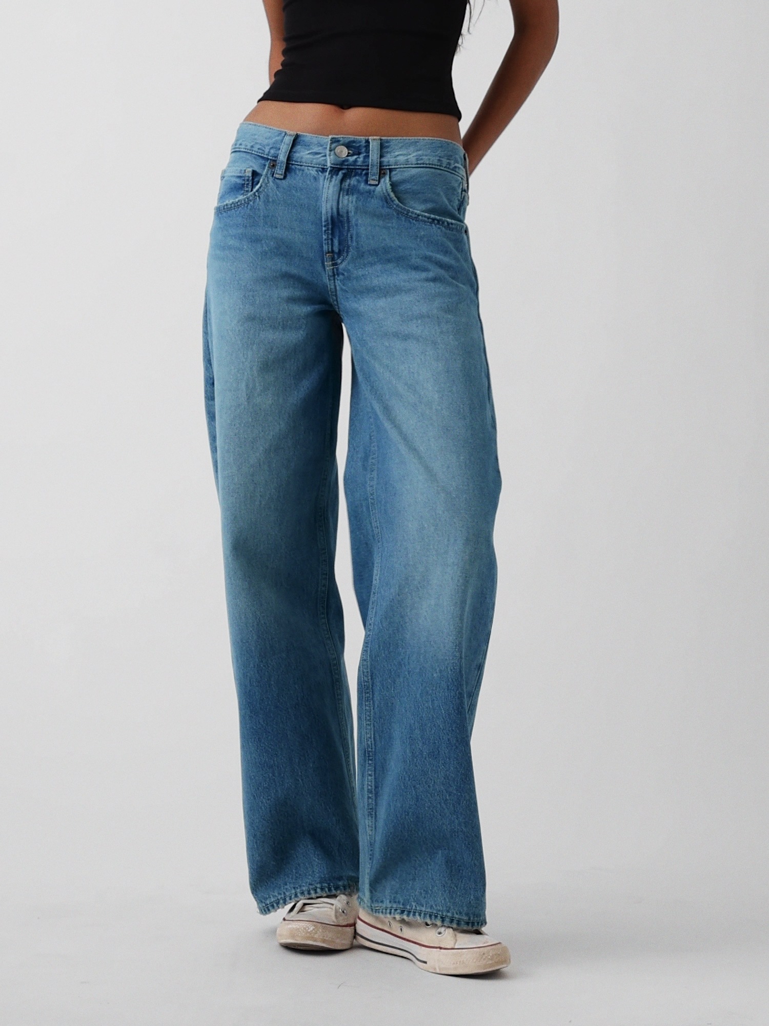 Женские джинсы Gap The Hailey Low Rise Loose Jean — фото 6