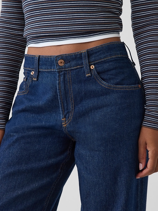 Image number 5 showing, Curvy Low Rise '90s Loose Jeans