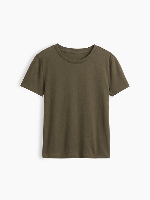 Image number 1 showing, 100% Cotton Authentic Shrunken T-Shirt
