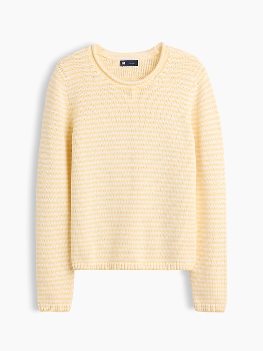 Image number 1 showing, 100% Cotton Rollneck Sweater