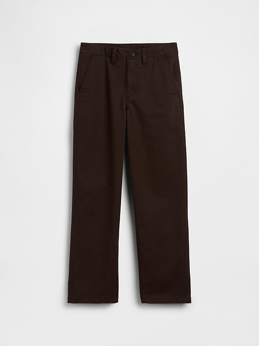 Image number 2 showing, Kids Modern Uniform Loose Khakis