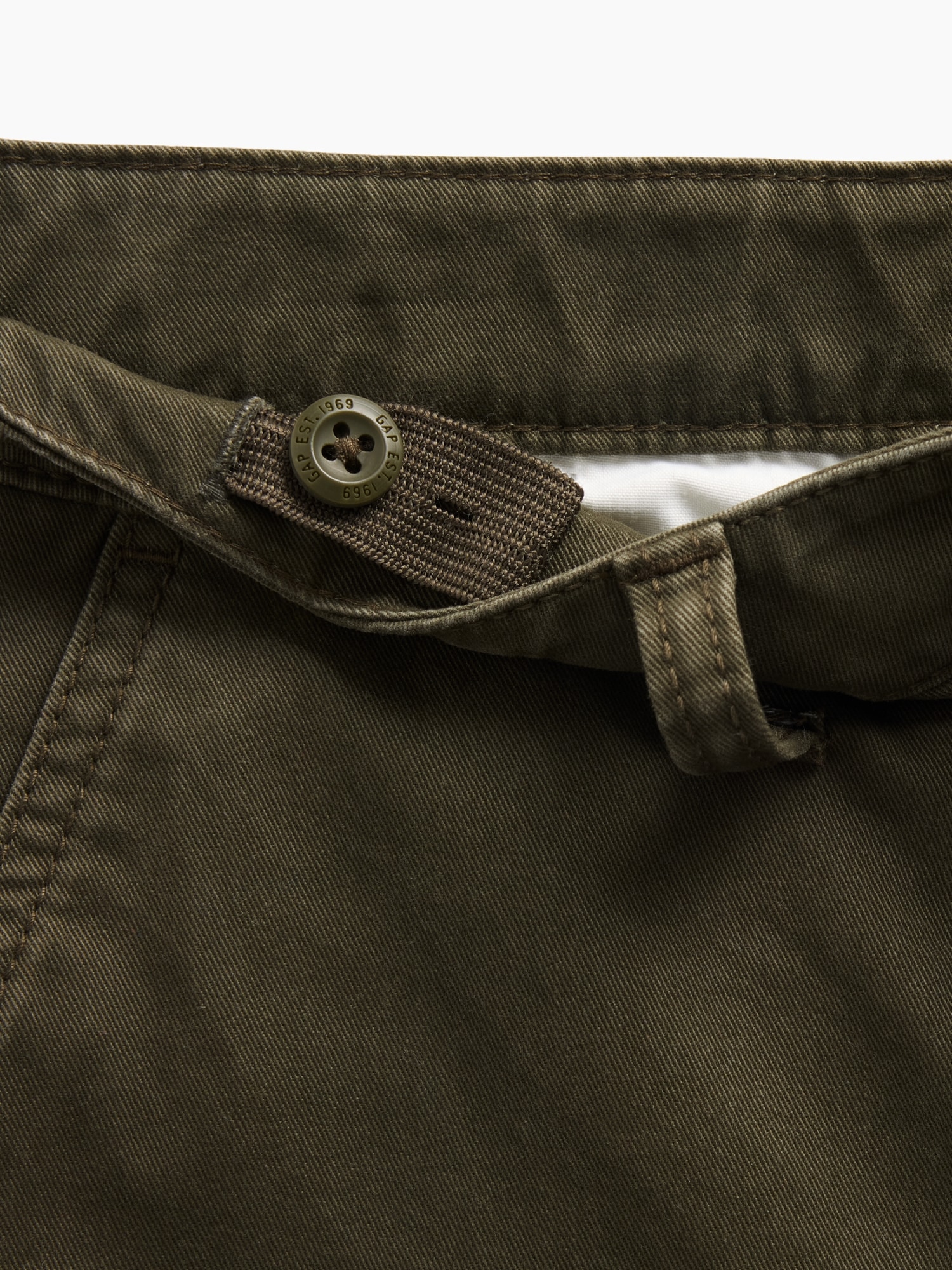 Kids Modern Uniform Loose Khakis