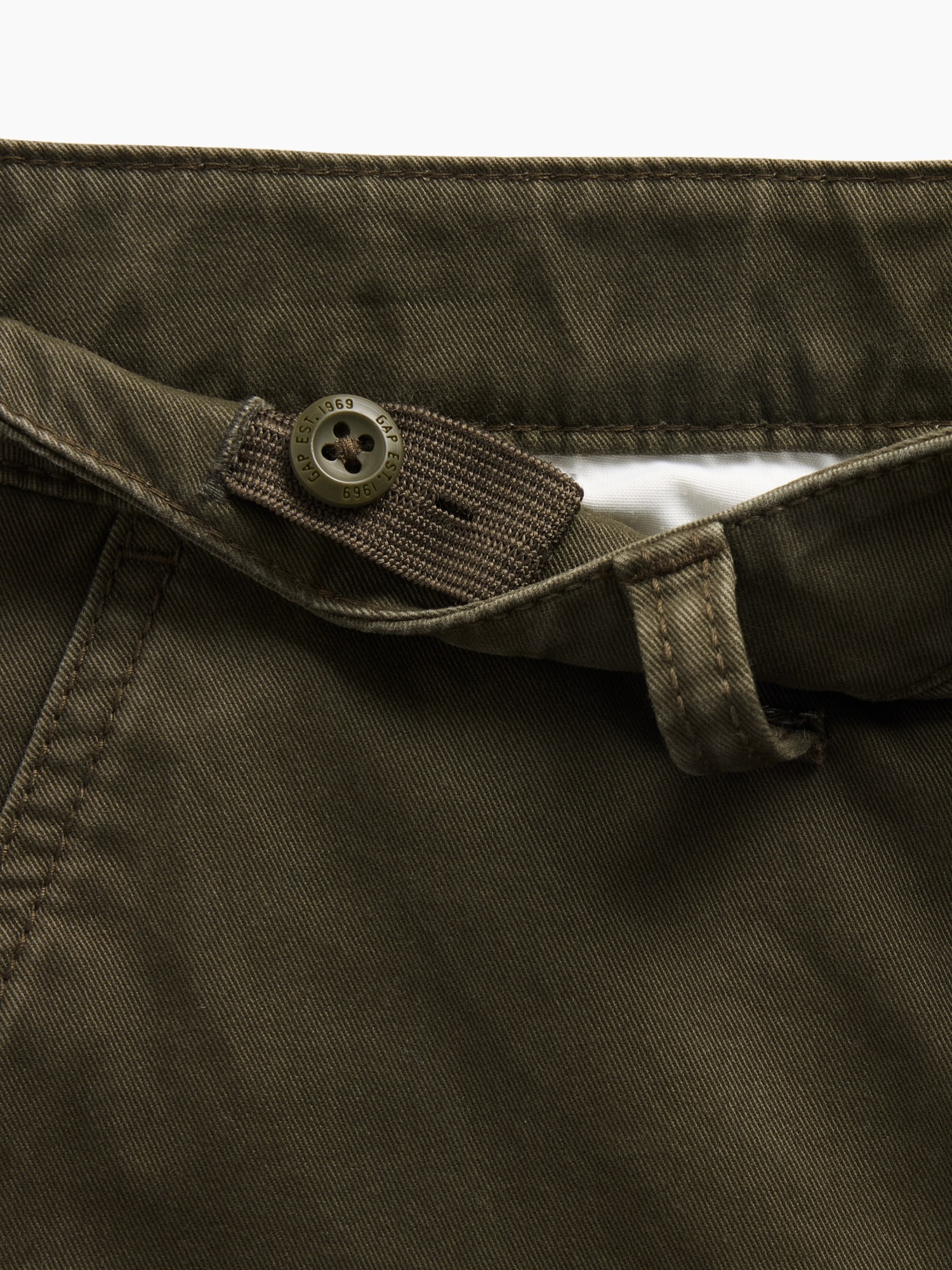 Детские брюки Gap Kids Modern Uniform Loose Khakis — фото 6