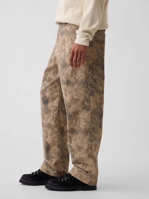 Image number 3 showing, Heavyweight Twill Baggy Khakis