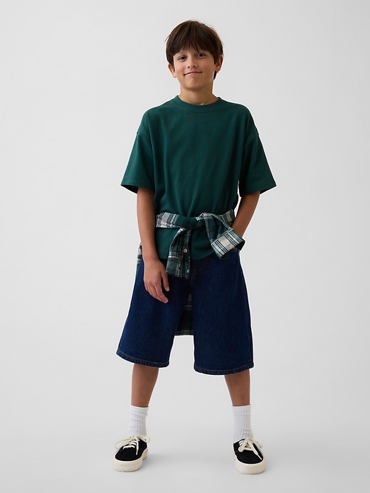 Image number 4 showing, Kids Heavyweight Oversized T-Shirt