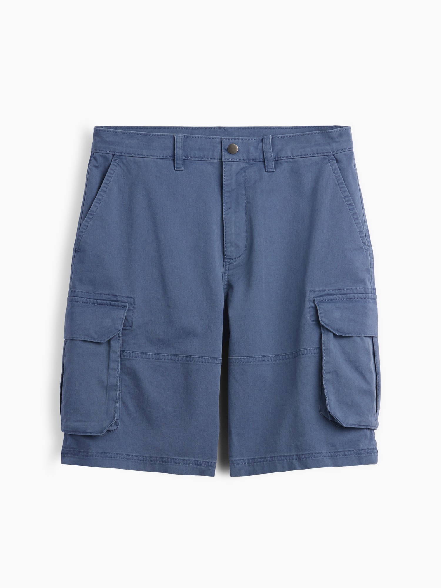 Мужские шорты Gap 11" Baggy Cargo, цвет: Синий жемчужный — фото 6