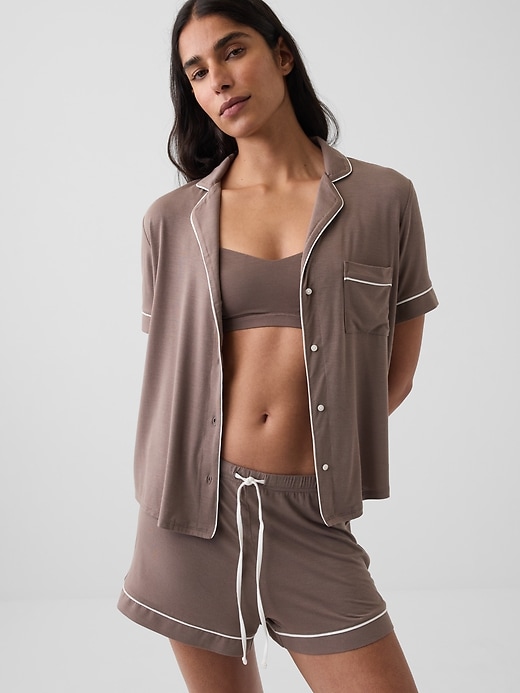 Image number 4 showing, Softest Modal PJ Top