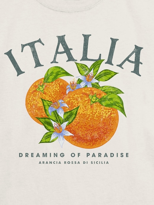 Image number 3 showing, Kids Italia Oranges Graphic T-Shirt
