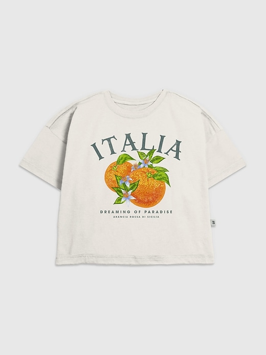 Image number 1 showing, Kids Italia Oranges Graphic T-Shirt