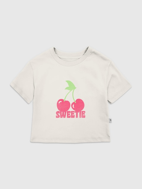Toddler Sweet Cherry Graphic T-Shirt