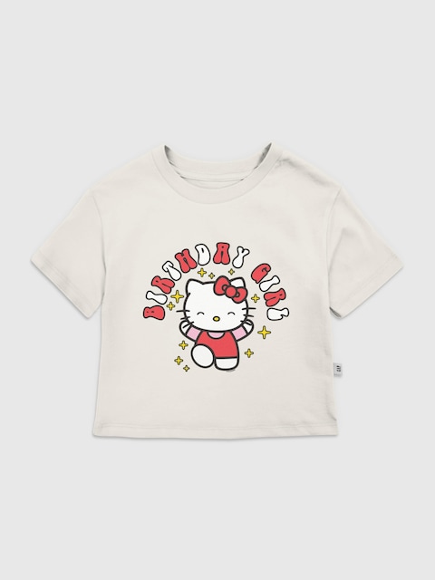 Toddler Hello Kitty Birthday Graphic T-Shirt