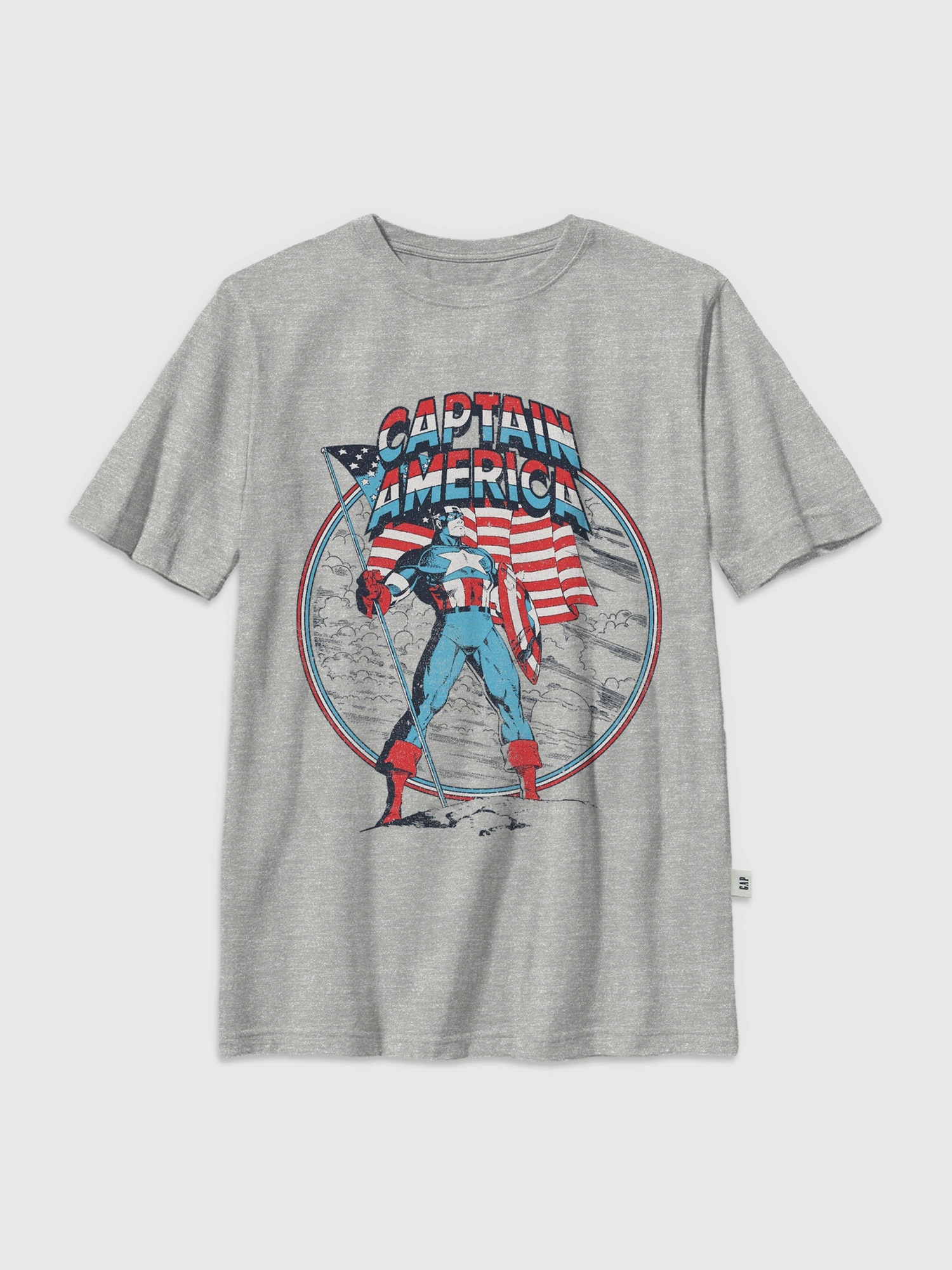 Детские футболки Gap Kids Captain America Vintage Pose Graphic T-Shirt