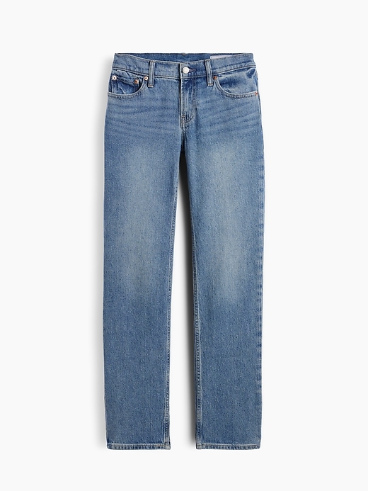 Image number 7 showing, Low Rise '90s Slim Straight Jeans