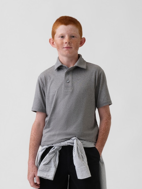 Kids Tech Performance Polo