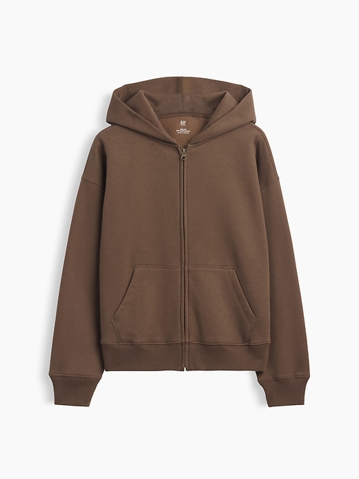 Image number 1 showing, Kids VintageSoft Relaxed Zip Hoodie