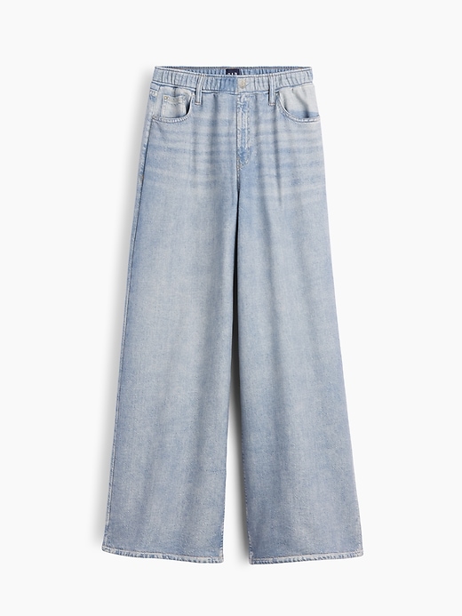 Image number 7 showing, Printed Baggy Sweatpant Jeans