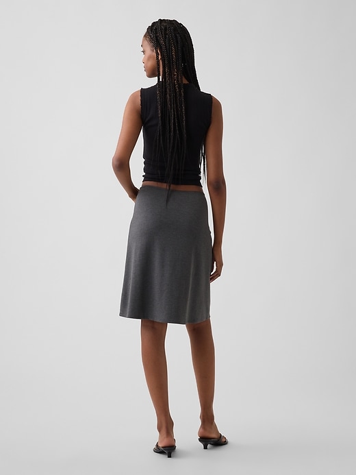 Image number 2 showing, Easy Knee-Length Skirt