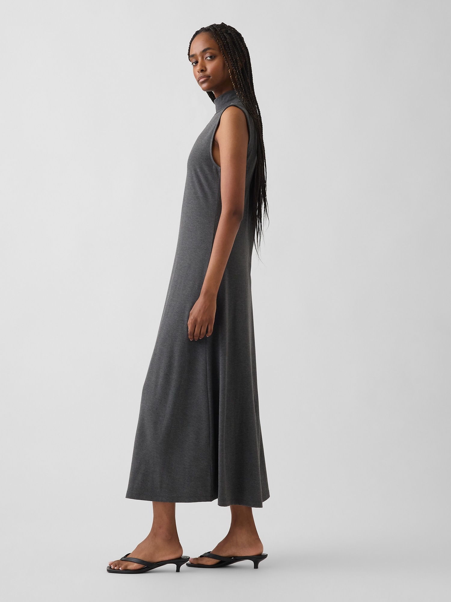 Женские платья Gap Mockneck Maxi Dress — фото 3