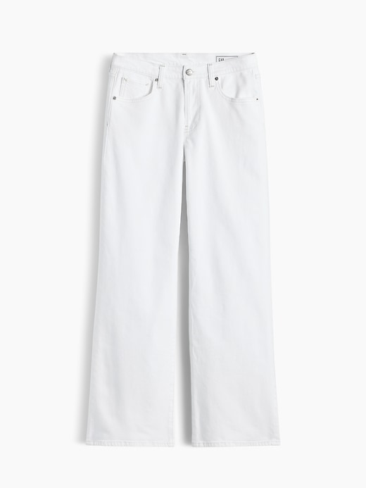 Image number 6 showing, Low Rise Baggy Flare Jeans