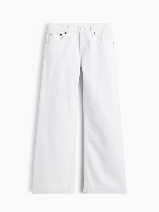Image number 6 showing, Low Rise UltraSoft Stride Wide-Leg Jeans