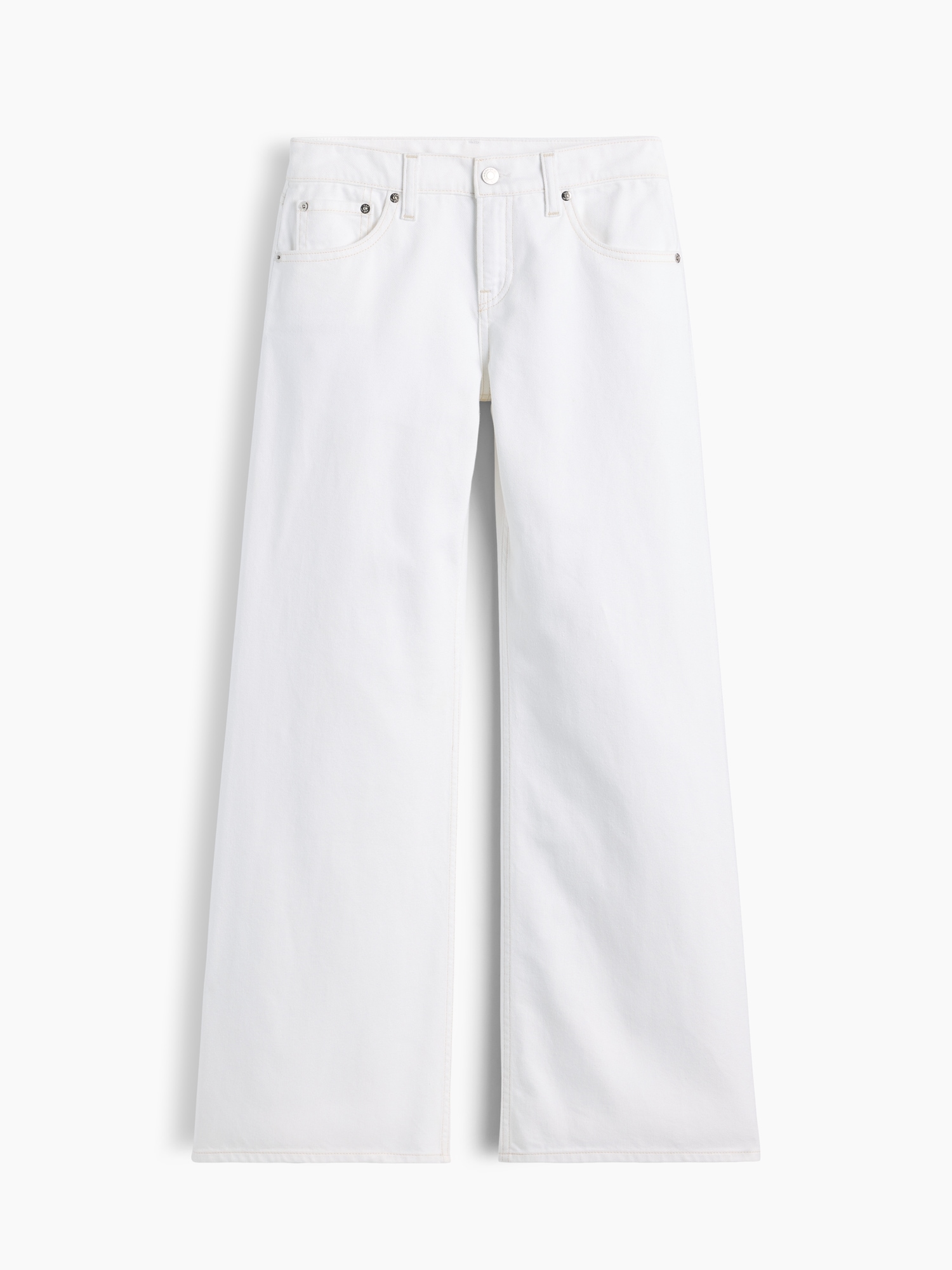 Low Rise UltraSoft Stride Wide-Leg Jeans