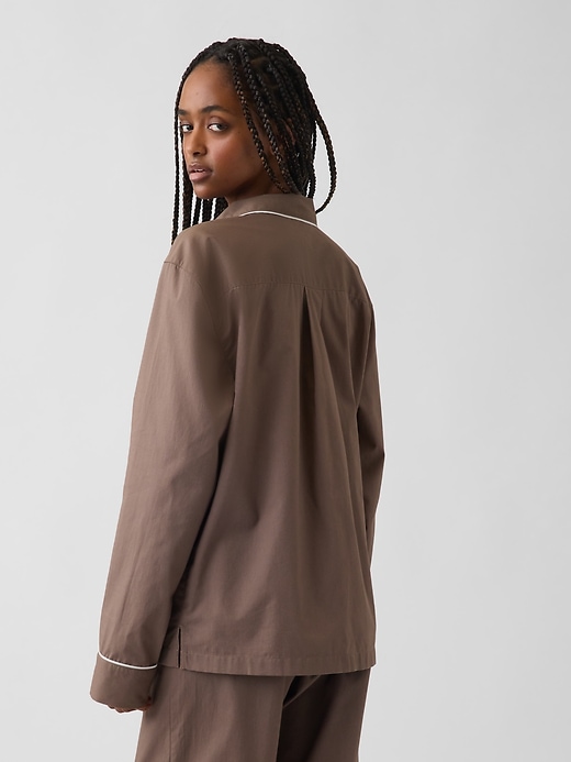Image number 2 showing, Poplin PJ Shirt