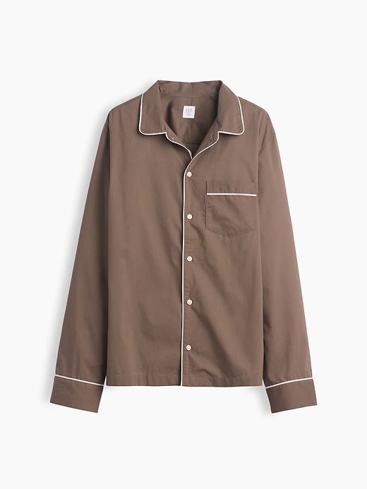 Image number 4 showing, Poplin PJ Shirt