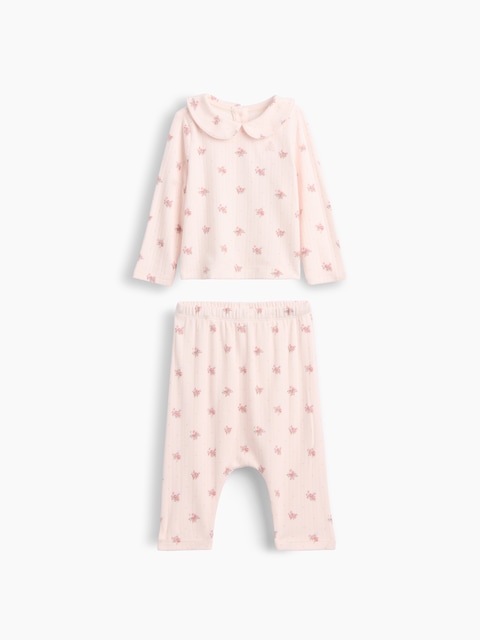 Baby Softspun Pointelle Outfit Set