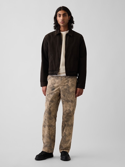 Image number 5 showing, Heavyweight Twill Baggy Khakis