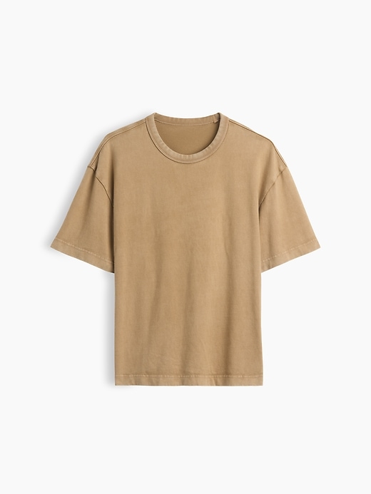 Image number 5 showing, Adult Heavyweight Crop T-Shirt