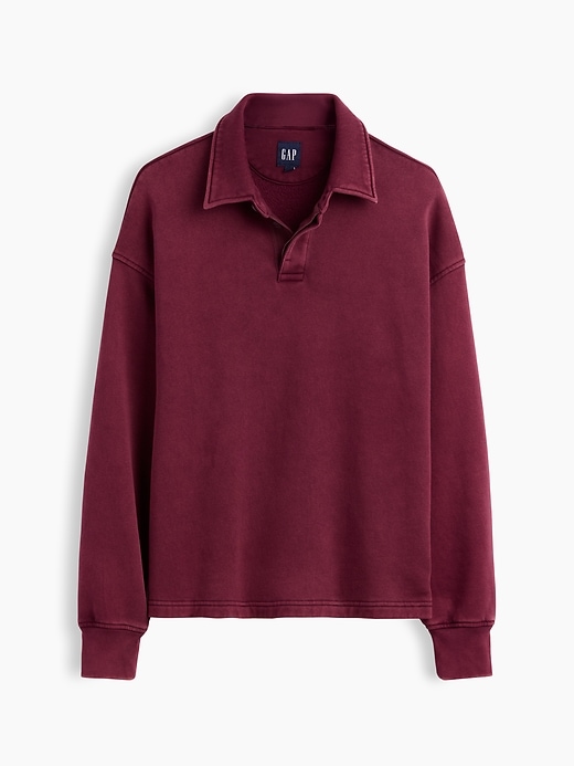 トップス Main story Polo Sweatshirt VintageSoft Oversized Polo Sweatshirt | Gap