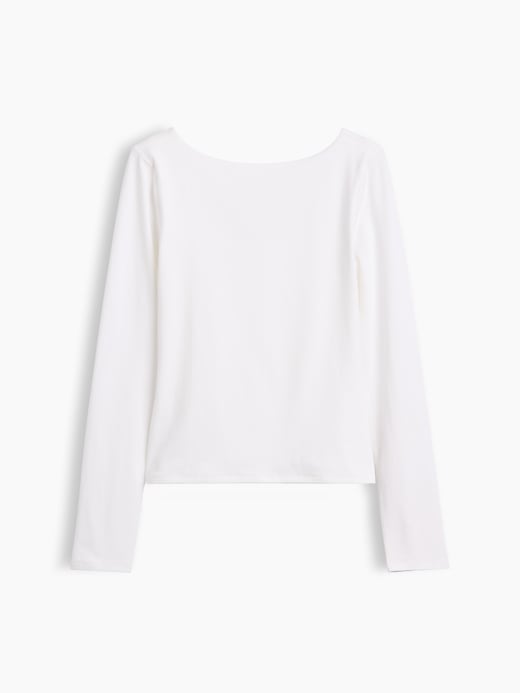 Image number 2 showing, CloseKnit Jersey Scoop-Back T-Shirt