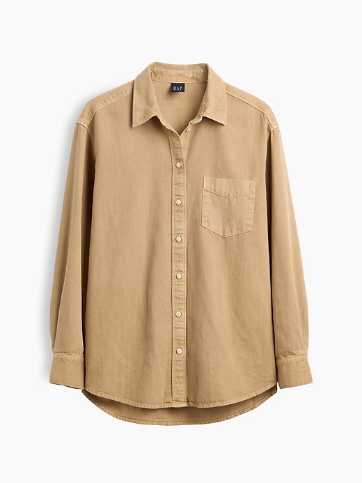 Image number 5 showing, Denim Big Shirt