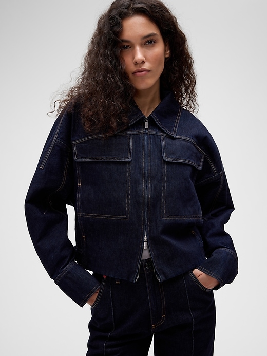 Gap Studio Double-Pocket Denim Jacket
