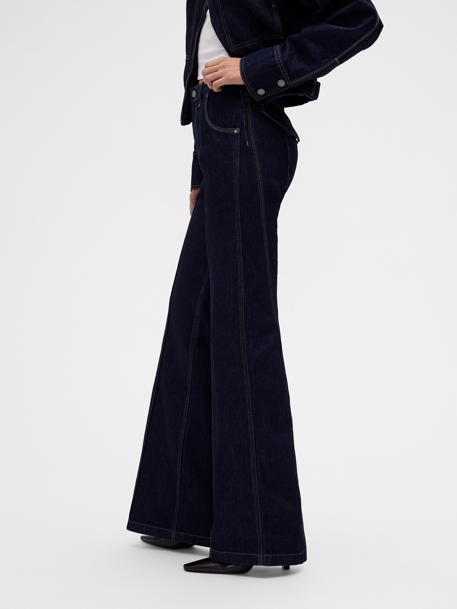 GapStudio High Rise Pintuck Jeans — фото 3