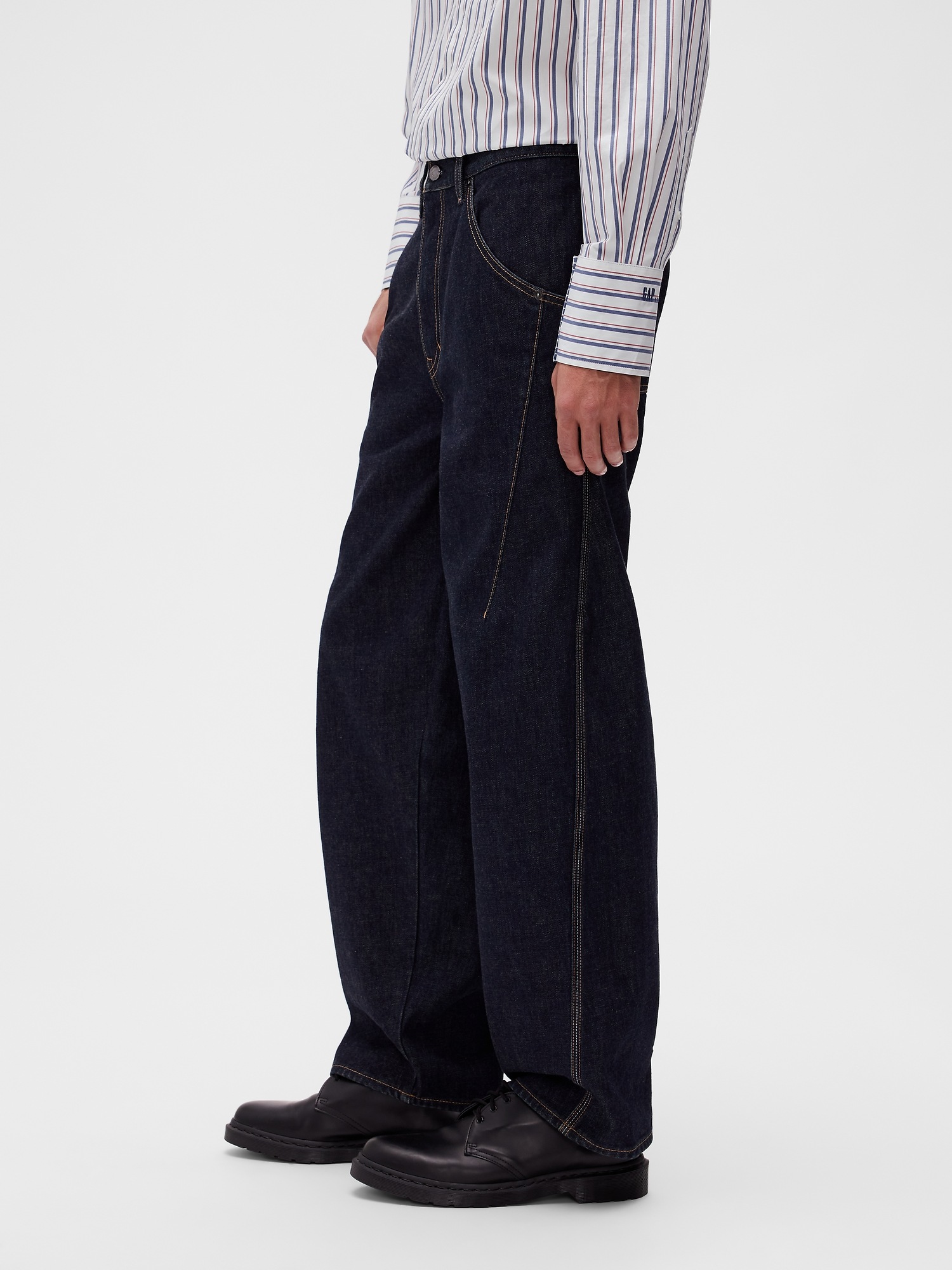 GapStudio Seamed Straight Jeans — фото 3