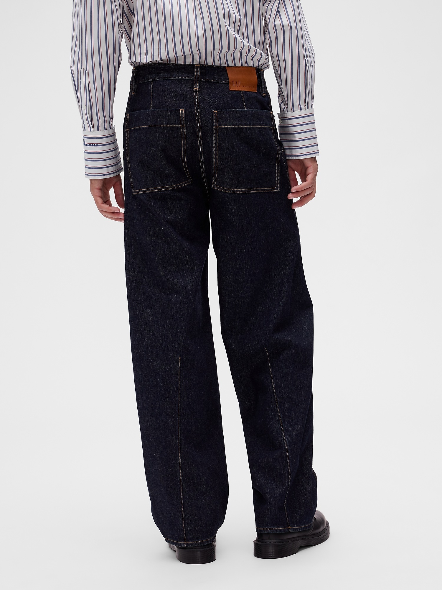 GapStudio Seamed Straight Jeans — фото 4