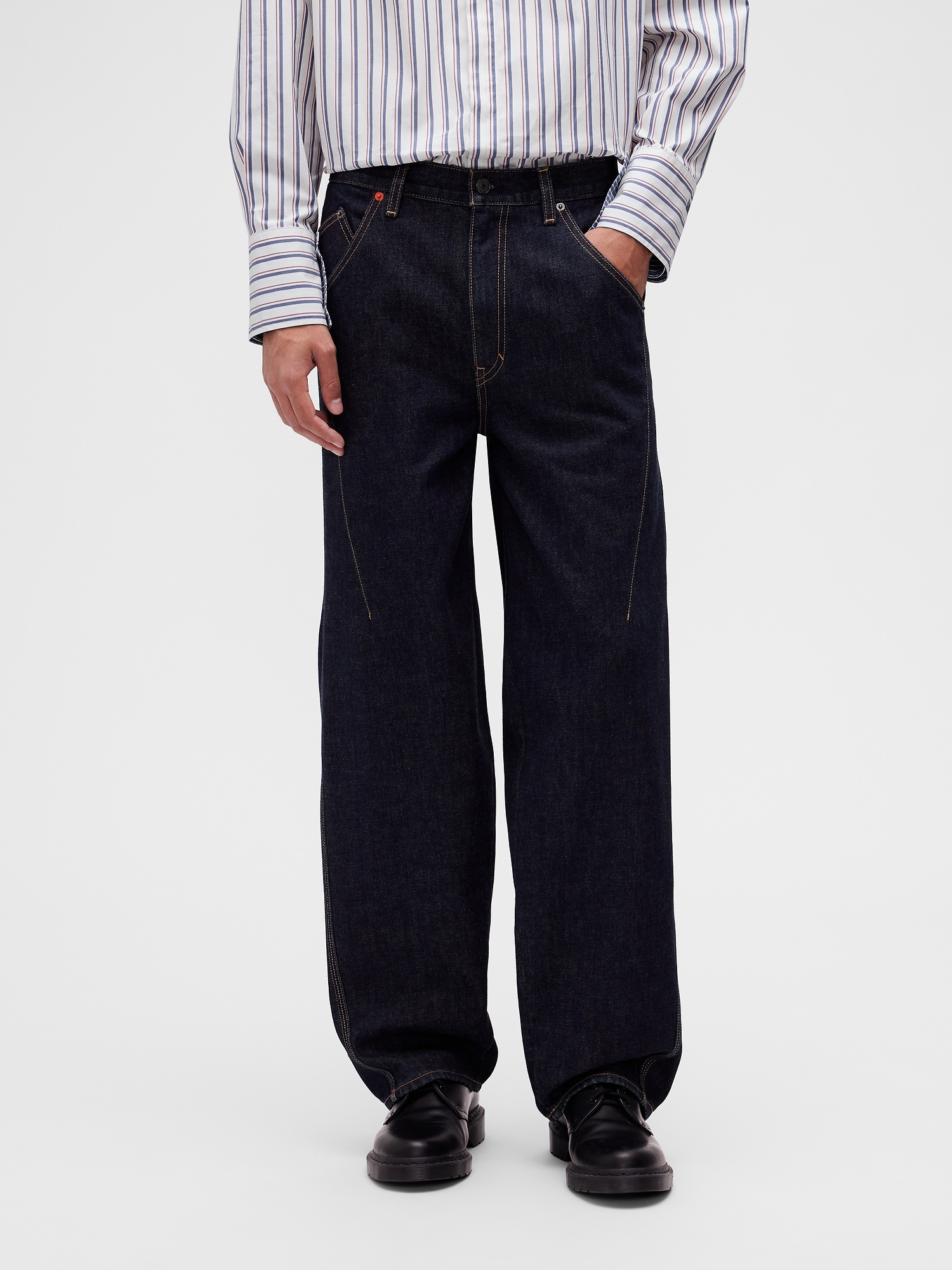 GapStudio Seamed Straight Jeans — фото 2