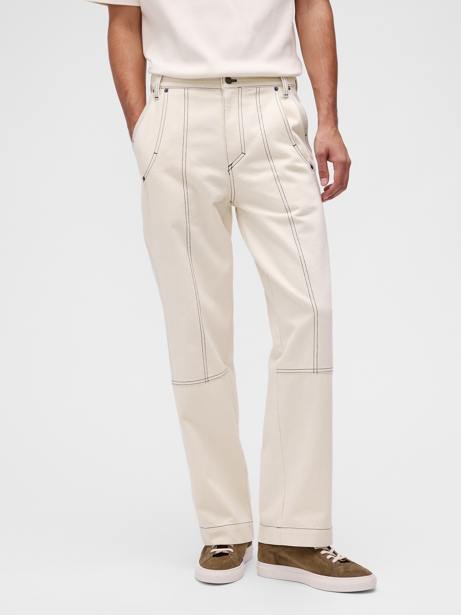 Женские джинсы Gap GapStudio Relaxed Utility Jeans — фото 2