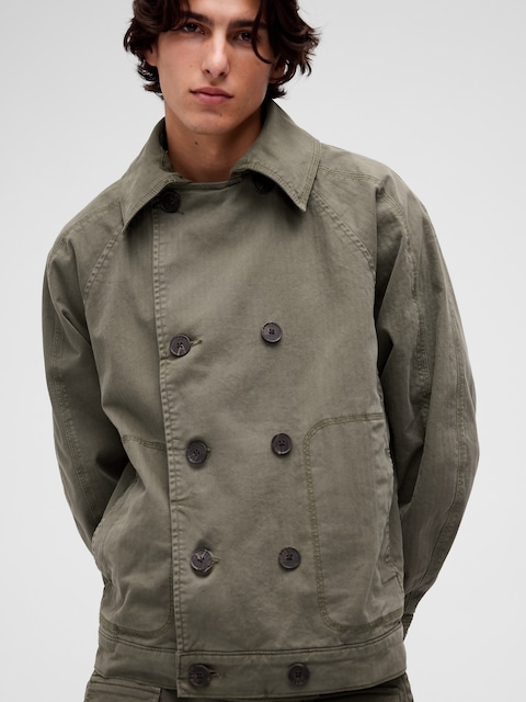 GapStudio Herringbone Peacoat