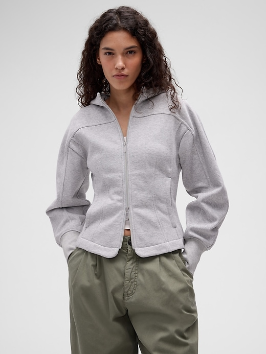 Gap Studio Structured Zip Hoodie