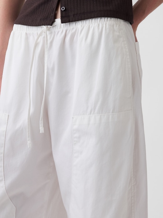 Image number 5 showing, Poplin Easy Double-Knee Barrel Pants