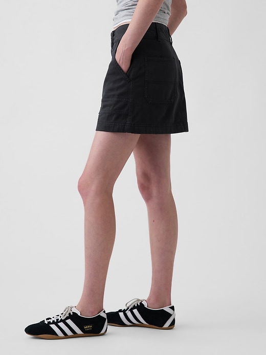 Image number 3 showing, High Rise Mini Utility Skort