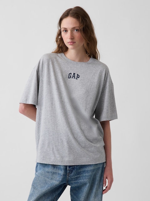 Organic Cotton VintageSoft Oversized Logo T-Shirt