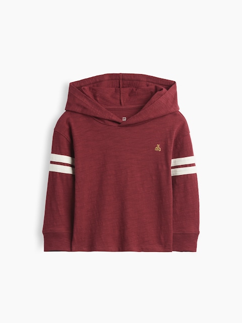 Baby & Toddler Organic Cotton Hooded T-Shirt