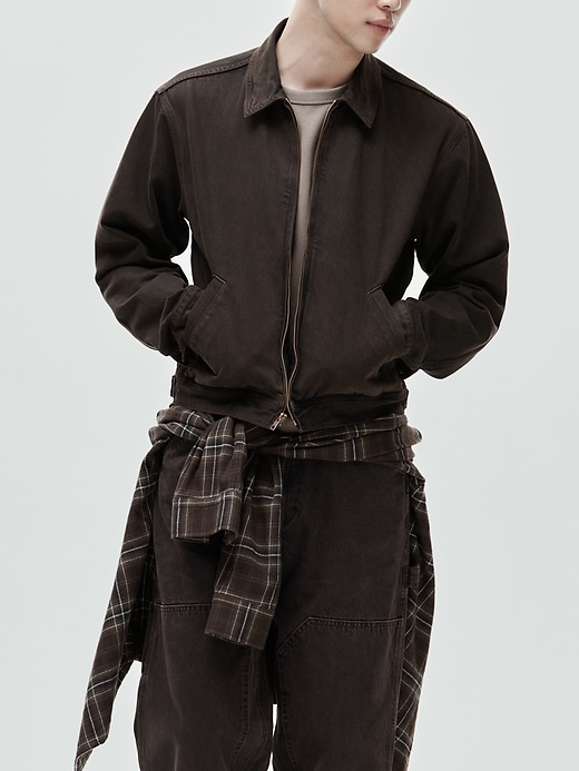 OLD JOB BRAND CO. ブラックジャケット 40 Denim Boxy Workwear Jacket | Gap