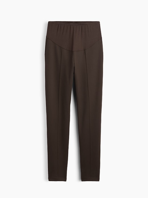 Image number 1 showing, Maternity Full Panel Ponte Pants