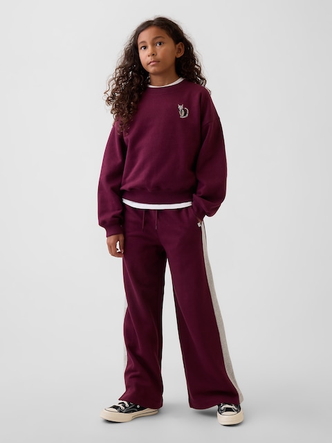Kids VintageSoft Baggy Varsity Sweatpants